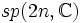 sp(2n,\mathbb C)