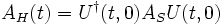  A_H(t)=Uˆ\dagger(t,0) A_S U(t,0) 