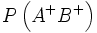 P\left(Aˆ+Bˆ+\right)