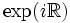 \exp(i\mathbb{R})