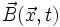 \vec{B}(\vec{x},t)