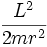 \frac{Lˆ{2}}{2mrˆ{2}}