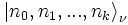 \left|n_0,n_1,...,n_k\right\rangle_\nu